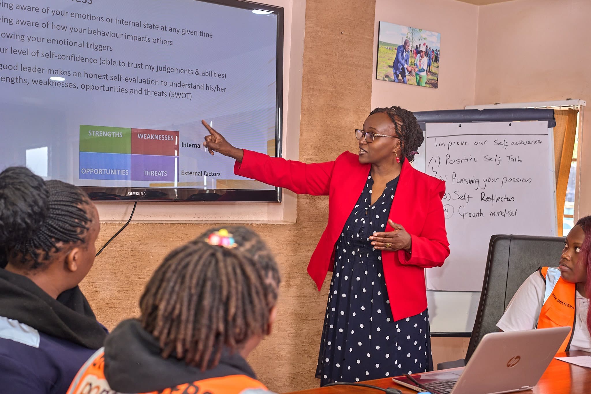 She Delivers — Soft Skills Training Session